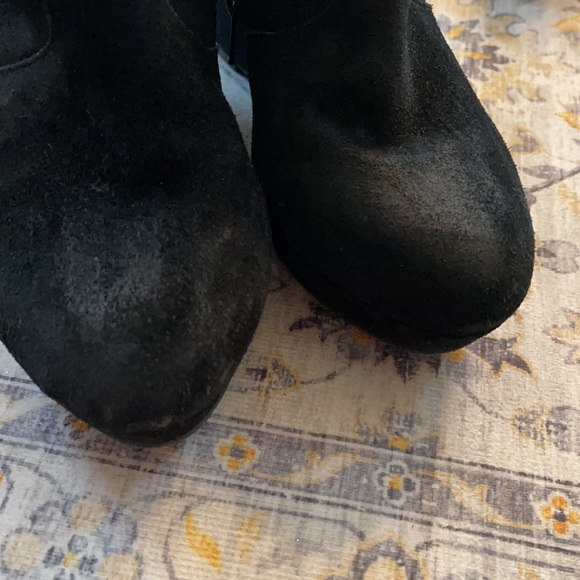 JESSICA SIMPSON Leather suede platform booties - Picture 9 of 10